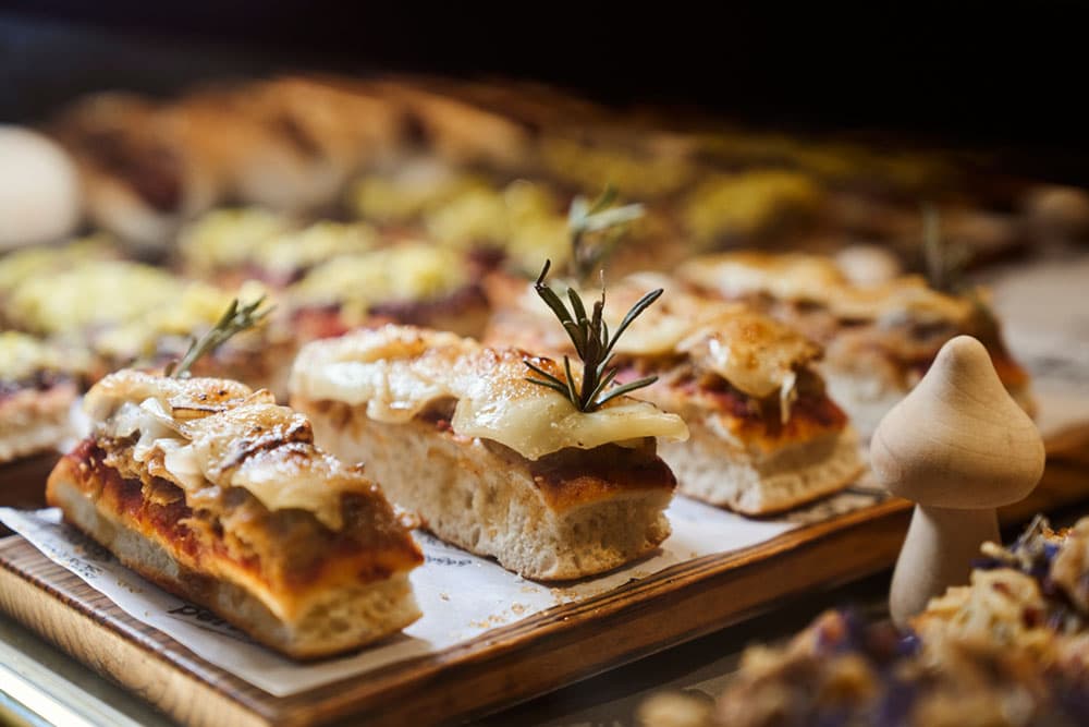 Focaccia de queso